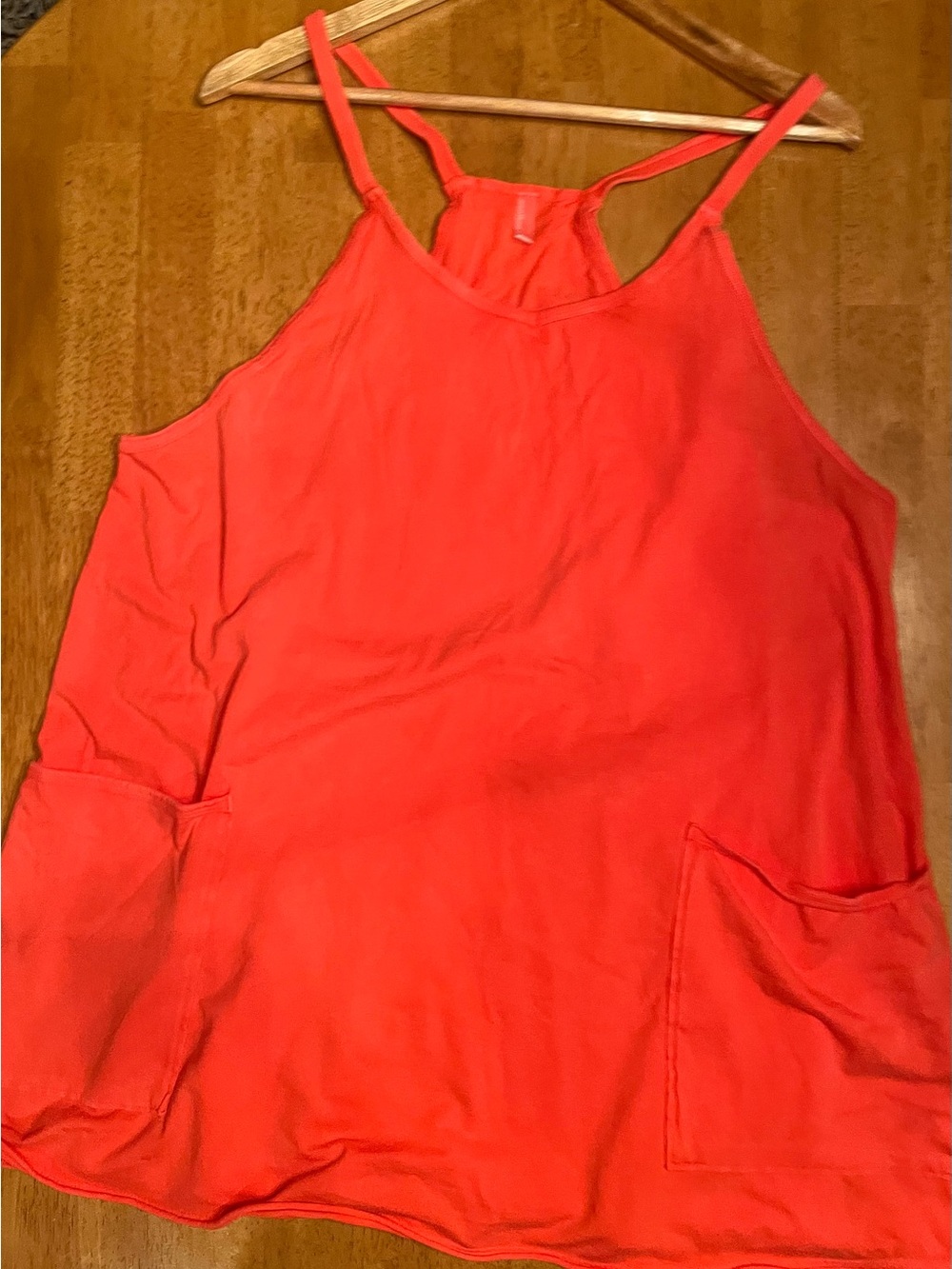 Free People - Coral Hot Shot mini dress - skort    NWOT - Picture 3 of 4